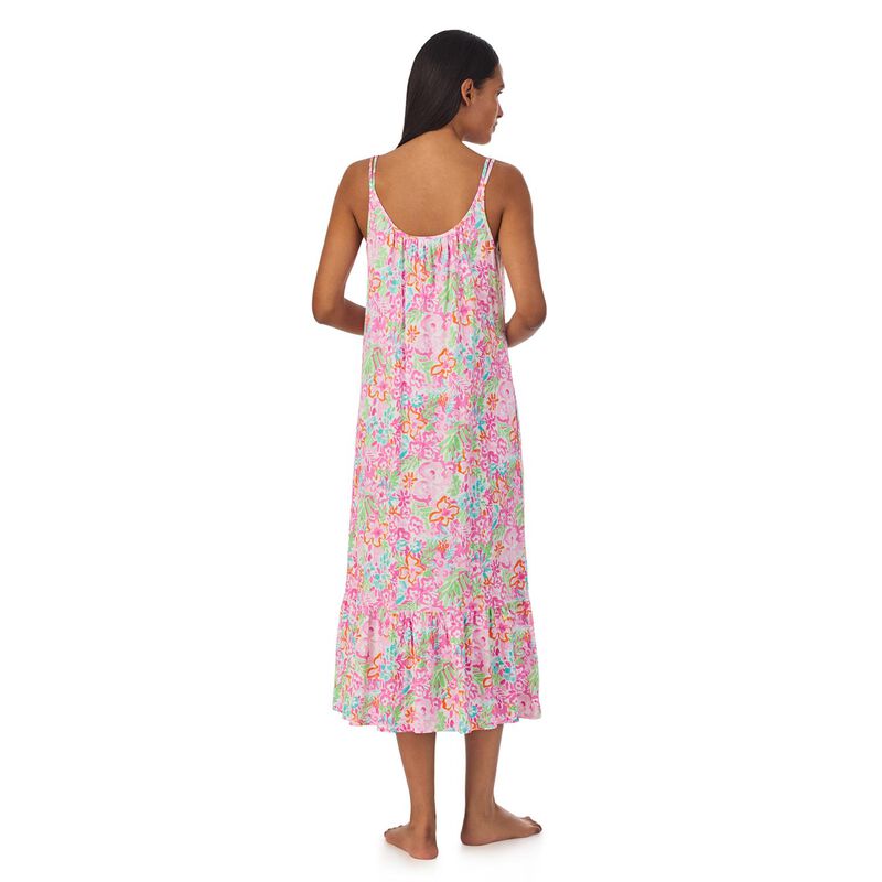 Lauren Ralph Lauren Cotton Jersey Double Strap Ballet Gown image number 1